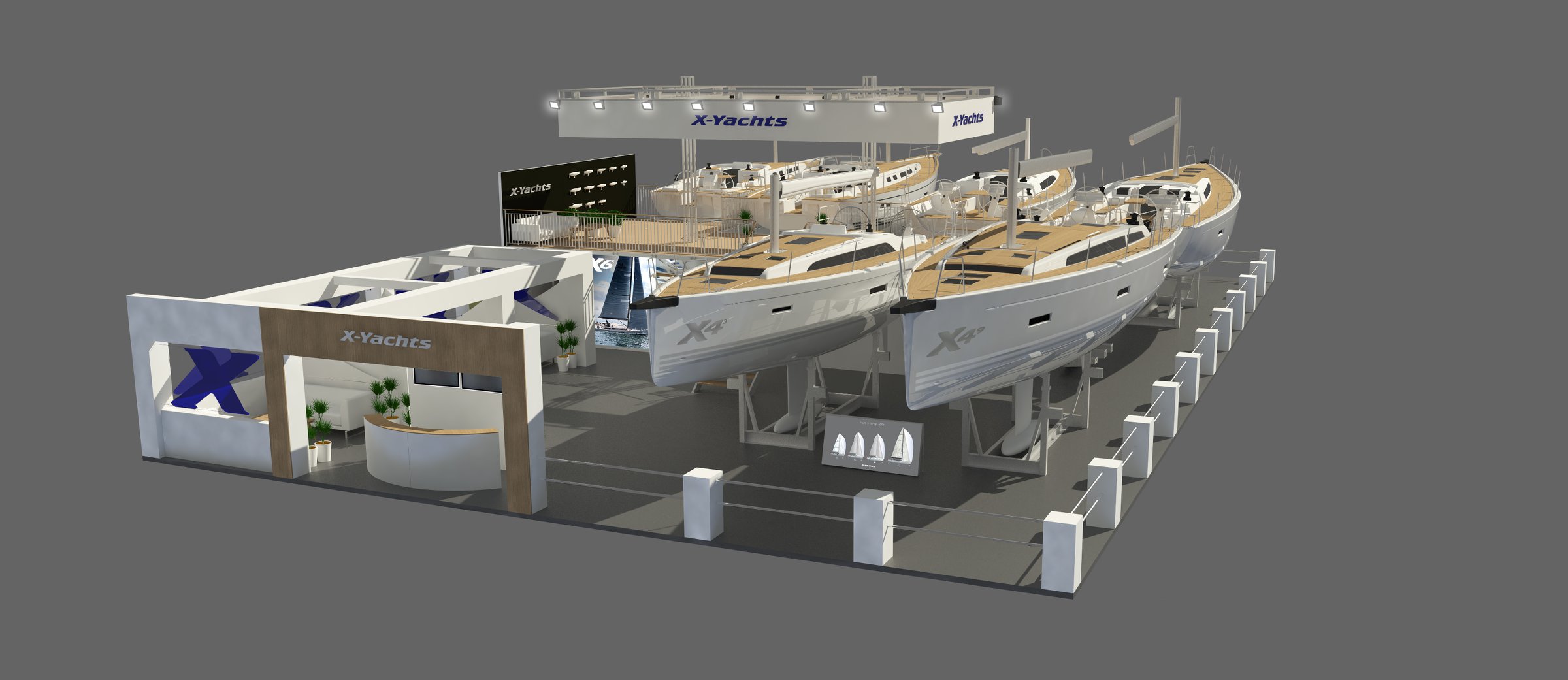 X-Yachts at Dusseldorf Boat Show 2018