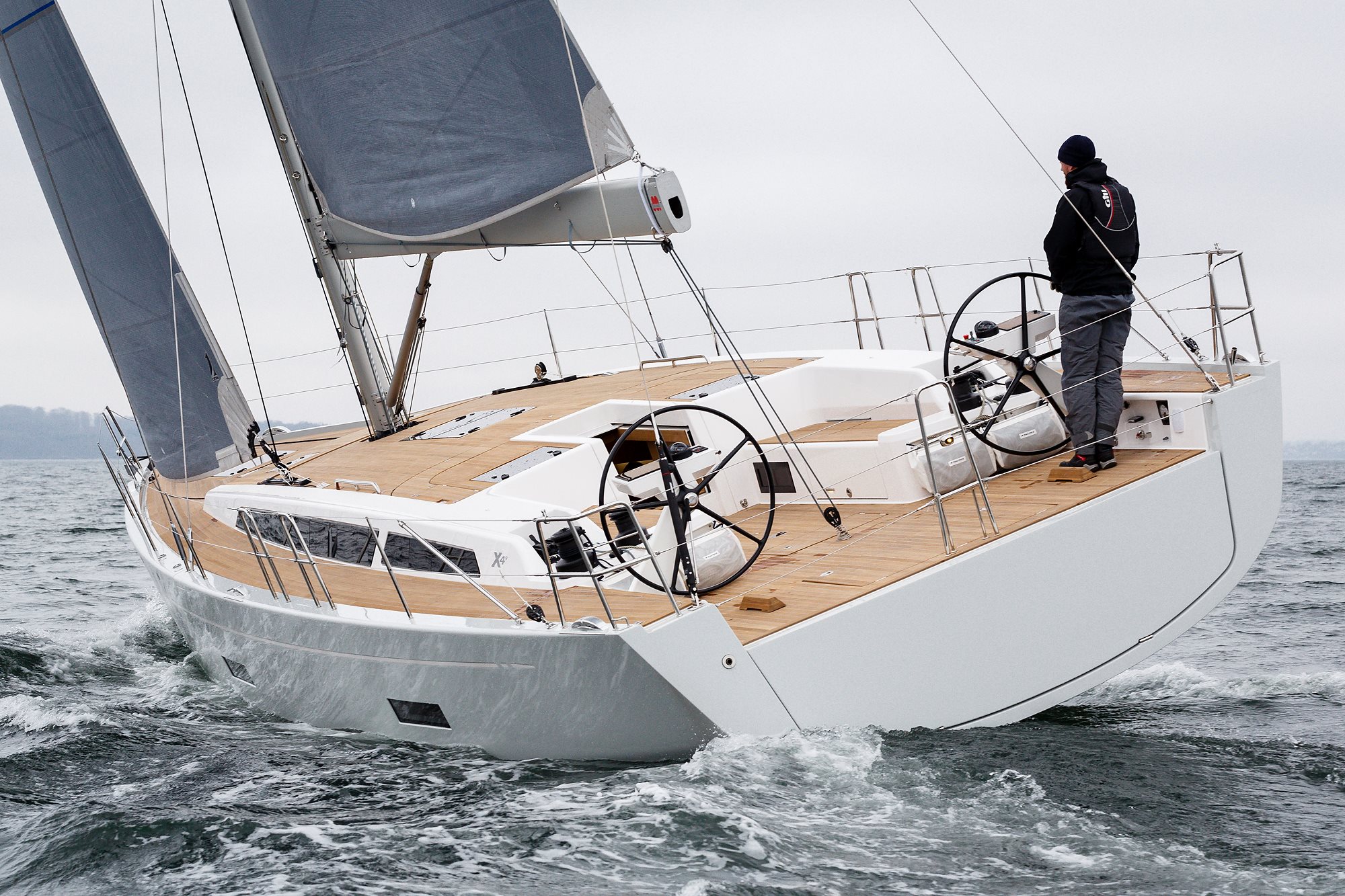 First sail for the X4.9