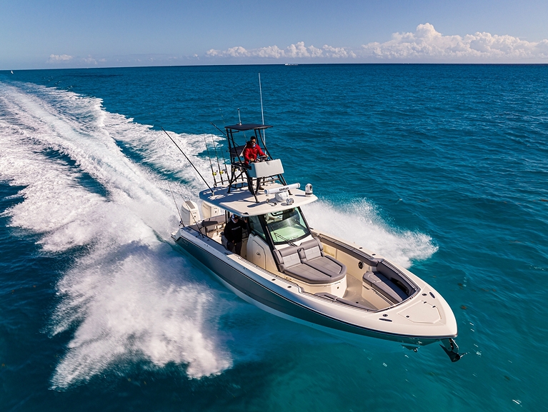 The NEW Boston Whaler 360 Outrage launched